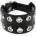 Black & metal гривна Ring - Silver - BWZ-695