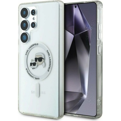 KARL LAGERFELD IML K&CH Heads MagSafe заден капак за Samsung Galaxy S25 ултрапрозрачен Karl Lagerfeld | Lilav | ЖЕНИ | UNI