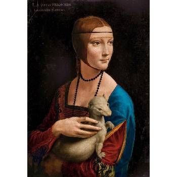 Castorland - Puzzle Leonardo da Vinci: Lady with the ermine ART collection - 1 000 piese