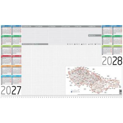 Spektrum Grafik Podložka farebná s mapou 20-listová 59,5 x 42 cm 2025