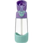 b.box Бутилка със сламка b. box - Tritan, Lilac pop, 450 ml (BX500303) - ozone