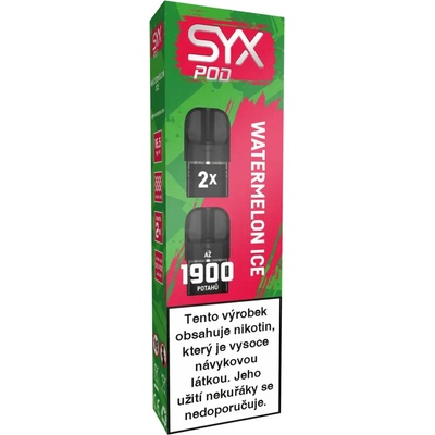 Syx Pod Watermelon Ice 16,5 mg 2x950 potáhnutí 1 ks – Zboží Mobilmania