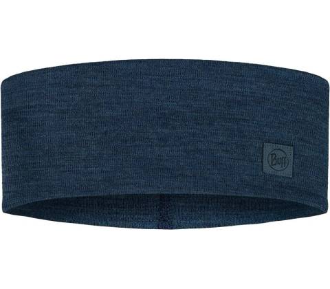 Buff Merino Wide solid night blue