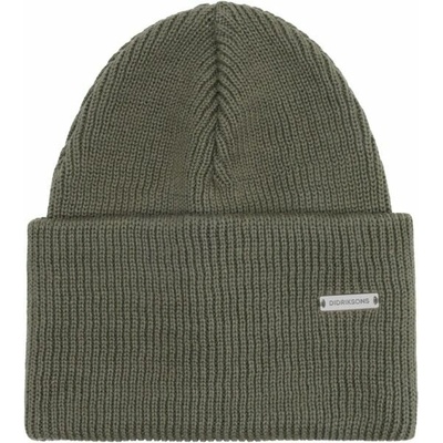 Didriksons RIVER beanie 3 Zateplená čepice tmavě zelená