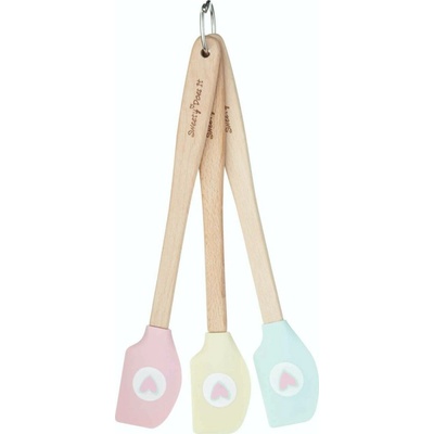Sada malých stěrek KitchenCraft Sweetly Does It, 3 ks silikonové KCMINISPAT3PC