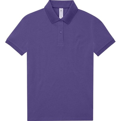 B&C My Polo 180 /women Dámske piqué polo fialová radiant