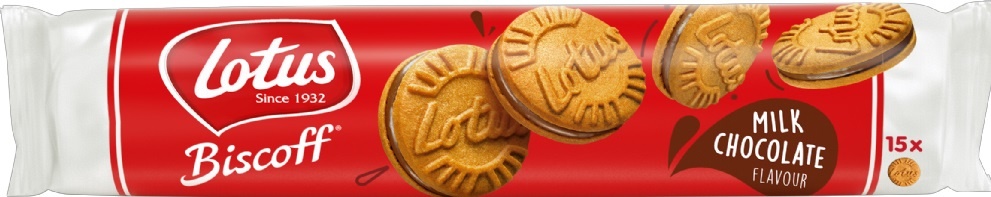 Lotus Biscoff карамелизирани бисквитки шоколад 150гр