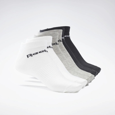 Reebok ponožky ACT CORE INSIDE SOCK 6P Šedá / Biela / Čierna
