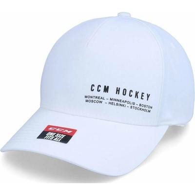 CCM Hokejová Nostalgia Low Profile Biela