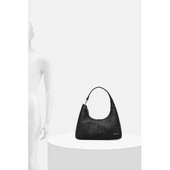 Calvin Klein чанта тип хобо дамска от кожа (LV04F3657G)
