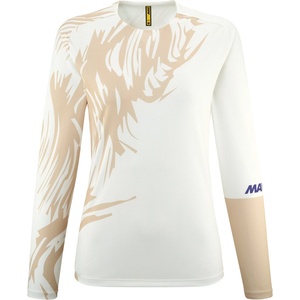 Mavic Дамска фланелка с дълъг ръкав за колоездене Mavic Women's Deemax Enduro L/S Jersey Cycling jersey - White Pepper (156-2845-0314)