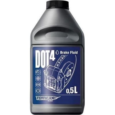 TOMEX Brzdová kvapalina DOT 4 500 ml