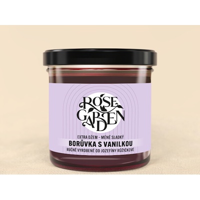 Rose Garden Džem Čučoriedky s vanilkou 160 g