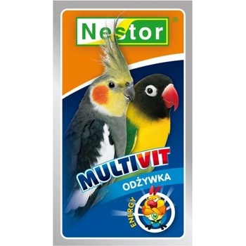 Nestor Multivit pro střední papoušky20 g