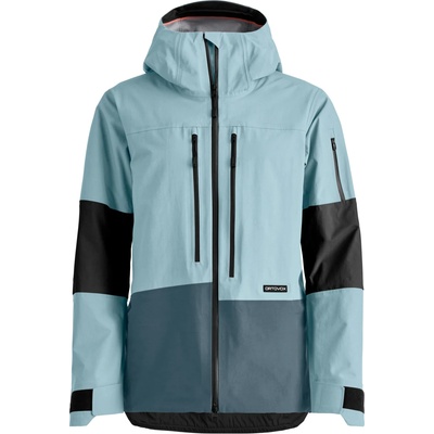 Ortovox Дамско ски яке Ortovox Women's Ravine Free 3L Jacket Ski jacket - Glacier Grey (104-6384-0212)