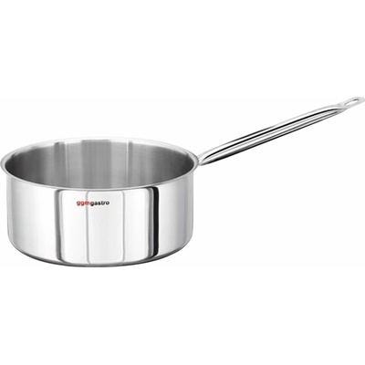 G.Gastro Hrnec s rukojetí Nerezová ocel AISI 304 5 l 24 cm Výška: 10,5 cm 256x484x105 mm D9800670