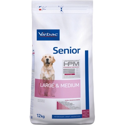 Virbac Veterinary HPM Senior Dog Large & Medium 12 kg