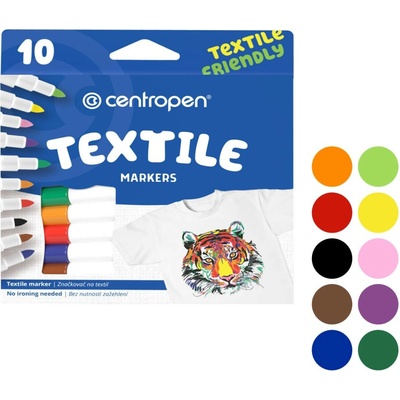 Fixy na textil 10 ks