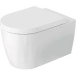 Duravit ME by Starck - Окачена тоалетна чиния, Rimless, DuraFlush, DuraShield, матово бяло 290709AC00 (290709AC00)