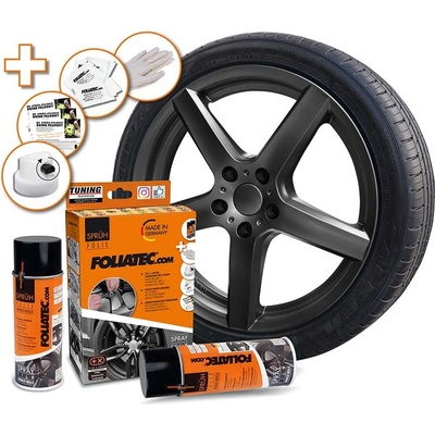 Foliatec Spray film - tekutá guma antracitová metalická matná 400ml