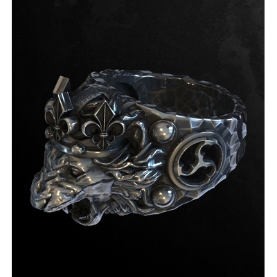 Drakkaria ČESKÝ LEV prsten P28015