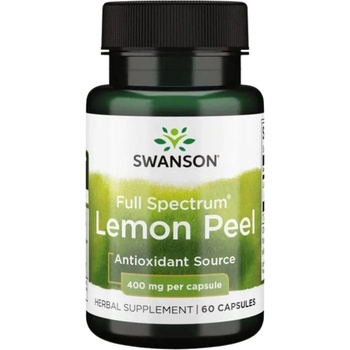 Swanson Full Spectrum Lemon Peel 400 mg [60 капсули]
