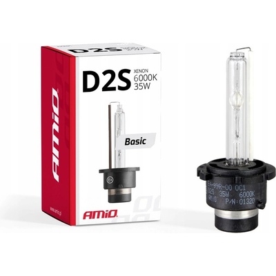 AMiO HID výbojka D2S 6000K xenonová