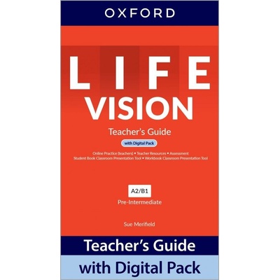 Life Vision Pre-Intermediate Teacher´s Guide with Digital pack - Merifield Sue