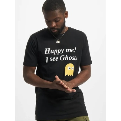 Mister Tee Мъжка тениска в черен цвят Mister Tee Happy Me I See Ghosts UB-MT1929-00007 - Черен, размер S