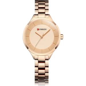 Curren Дамски часовник Curren Vectible, Розово злато (CURREN-9015-ROSEGOLD-ROSEGOLD) Часовници