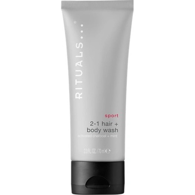 Rituals Sport 2-1 Hair + Body Wash sprchový gel a šampon 70 ml