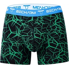 BECHARM CALLIGRAPHIC COMET bavlněné vzorované boxerky