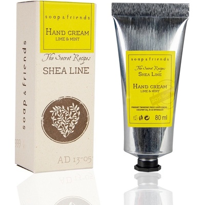 Soap&Friends Bambucká řada krém na ruce Limetka a máta 80 ml