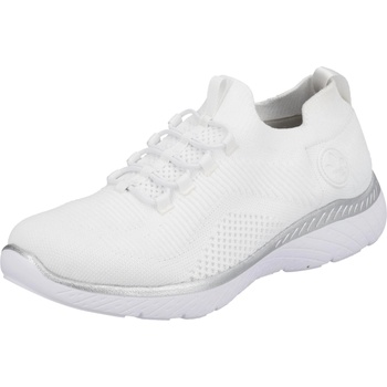 RIEKER Спортни обувки Slip On 'M5074' бяло, размер 38