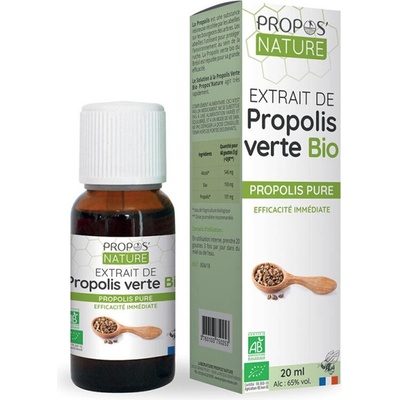 Propos’ Nature Екстракт от зелен прополис 20 ml капки | Propos’ Nature (750253 (SOLUTION20ML) PN)