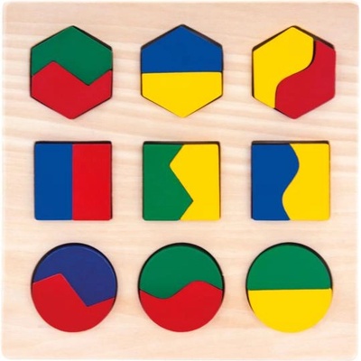 Bino Puzzle - геометрични форми