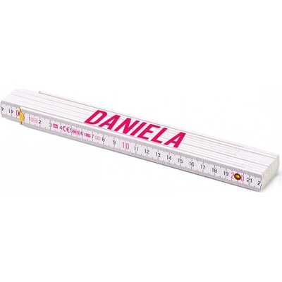 Metrie Skládací metr Block 52 Se jménem Daniela 2 m