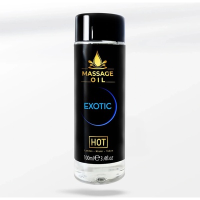 Masážny olej na starostlivosť o pokožku HOT - exotický 100 ml