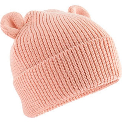 Dětská čepice Medvěd Broskvová