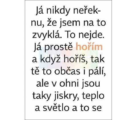 Hořím