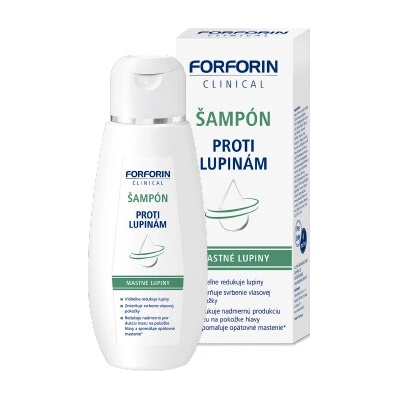Forforin šampon proti lupům mastné lupy 200 ml