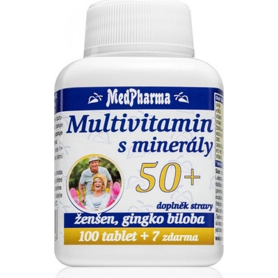MedPharma Multivitamín s minerály 30složek 107 tablet – Zboží Mobilmania