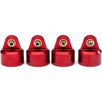 Traxxas глава амортисьор GT-Maxx алуминиева червена (4)