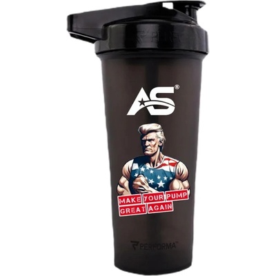 American Supps Performa Perfect Shaker | Donald Pump - Make Your Pump Great Again [800 мл] Черен