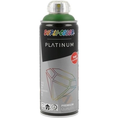 Dupli-Color Platinum RAL 6002 zelená saténovo matná farba v spreji 400 ml