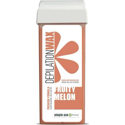 simple use Depilační vosk roll-on melounový 100 ml