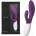 G-точка и клиторен вибратор, усетете движенията, 20см. - Ina Wave 2 Plum (LELO008465)