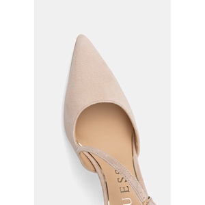 Guess обувки с ток от велур NAPIPER - answear - 302,96 лв