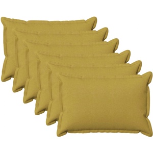 vidaXL Калъфка за възглавница 6 pcs HOUTEN Светло зелено 30 x 50 cm (916062)