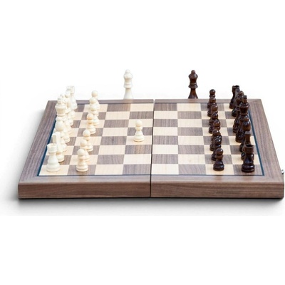 Dřevěné magnetické šachy Sapele
